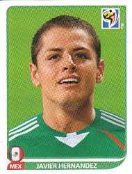 Javier Hernandez Mexico samolepka Panini World Cup 2010 #64